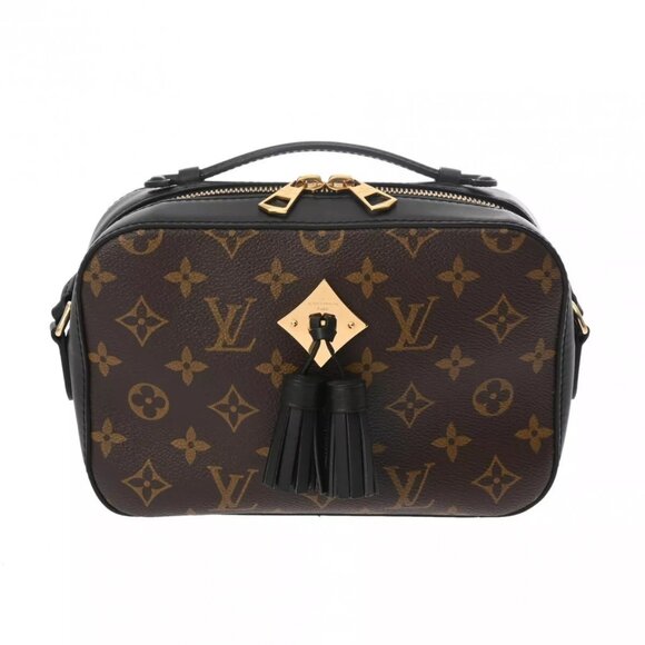 LOUIS VUITTON Monogram Saintonge Noir M43555 shoulder bag - Picture 1 of 13